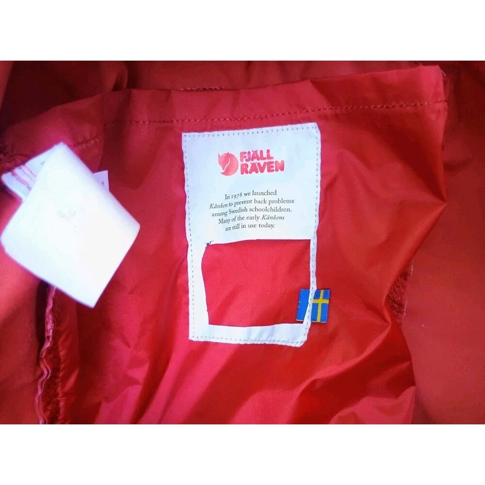 Fjallraven Kanken 23510 Red Backpack School Bag